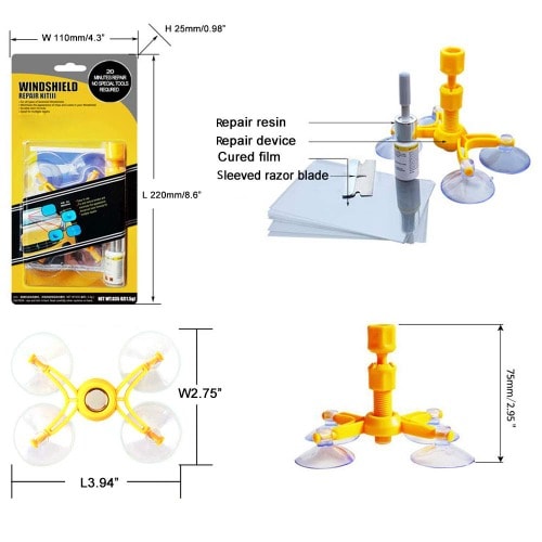 Windshield Repair Kits For Car Glass Scratch