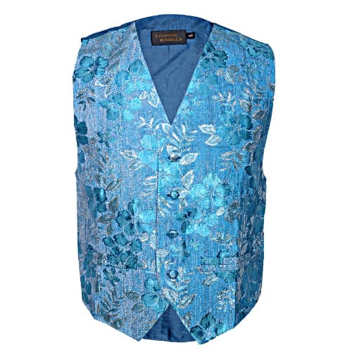 Flowered Detailed Premium Waistcoat - MWC-1340