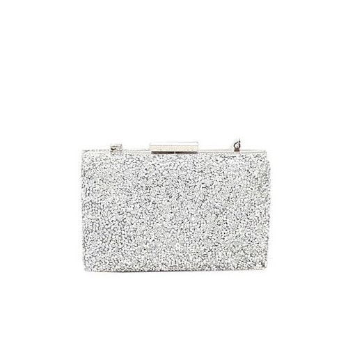 Ladies' Clutch Purse - Silver