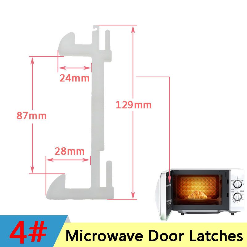 Microwave Hook Door Latches For Galanz Midea Panasonic