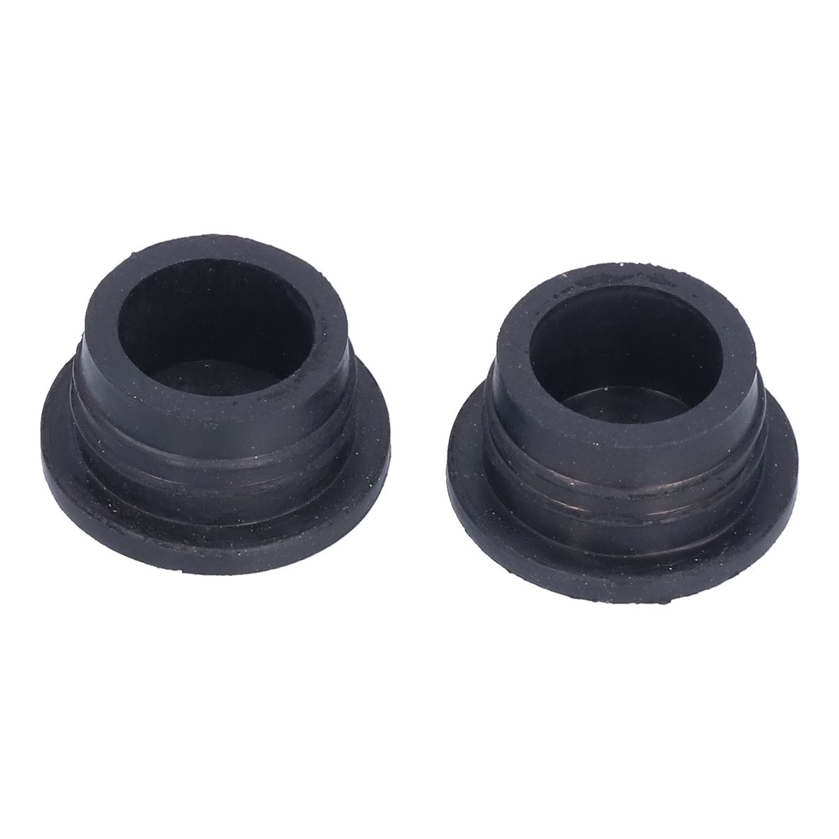 2Pcs Black Pool Ladder Rubber Bumper Safety Guard Swimming