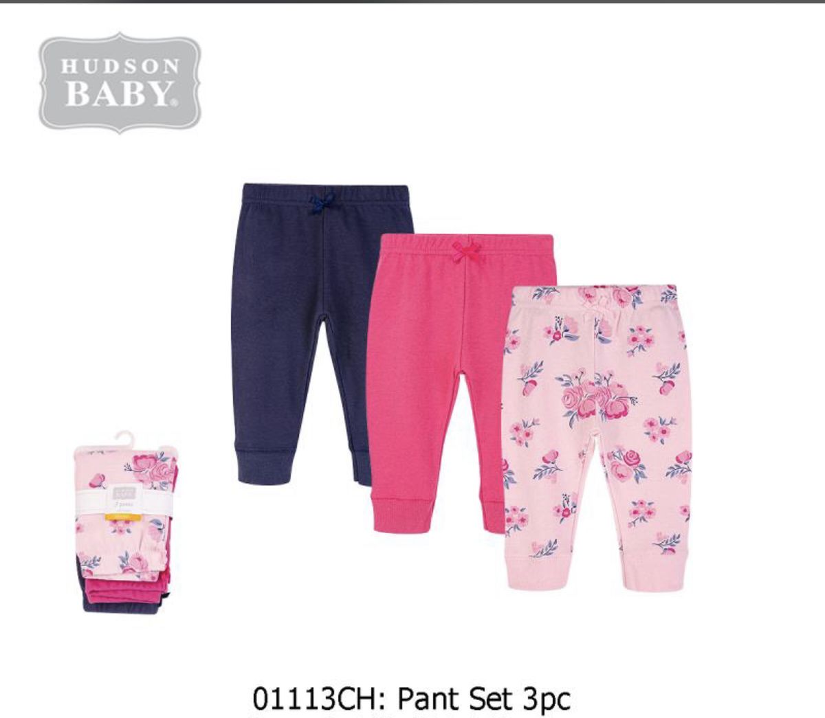 Baby Girl 4 Pieces Pull On Trouser Pant