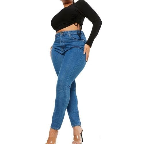 Boohoo Women High Waisted Stretch Skinny Jeans