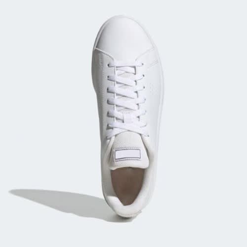 Men's Casual Canvas Low Top Sneakers In White