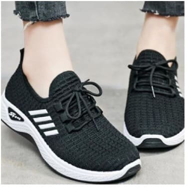 Ladies Sneakers - Black