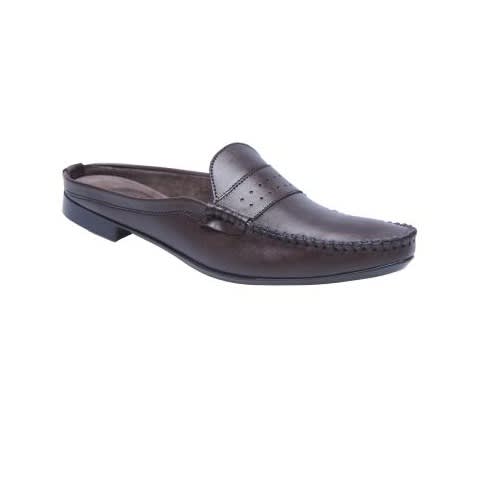 Leather Half Shoe - Brown