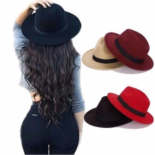5 Pcs Trendy Unisex Fedora Hat