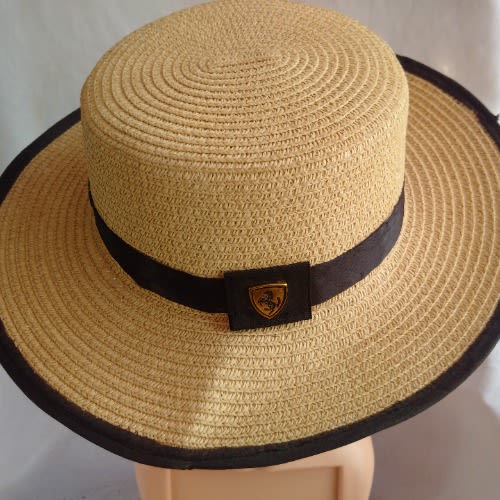 Unisex Niger-delta Fedora Hat - Light Brown