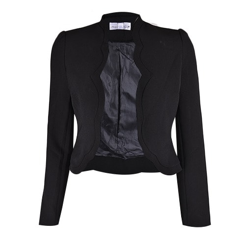 Open Curved Front Jacket