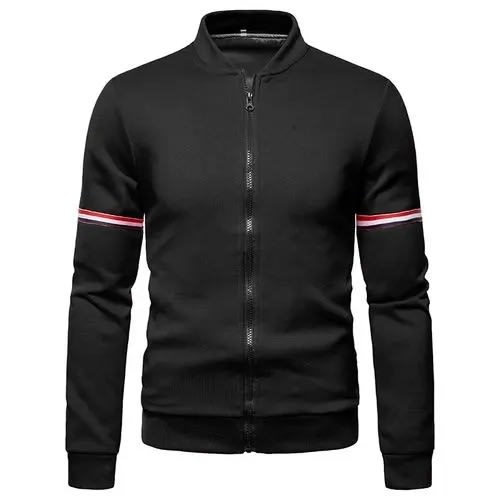 Men's Business Collar Jacket - Black