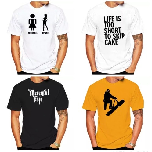 4in1 Skate Cotton T-shirts