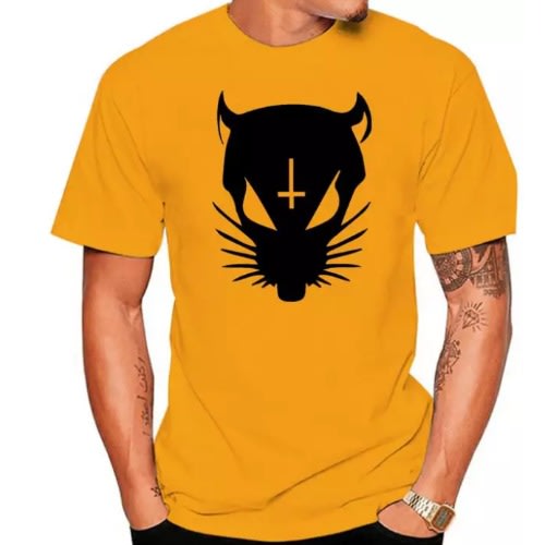 Cotton Print T-Shirts -Yellow