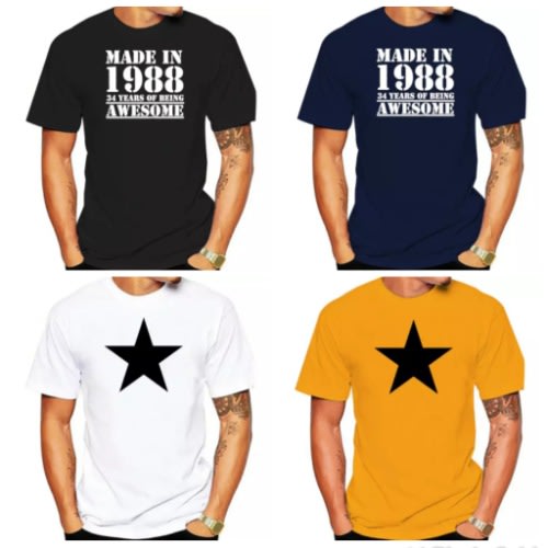 4in1 Star Cotton T-shirt
