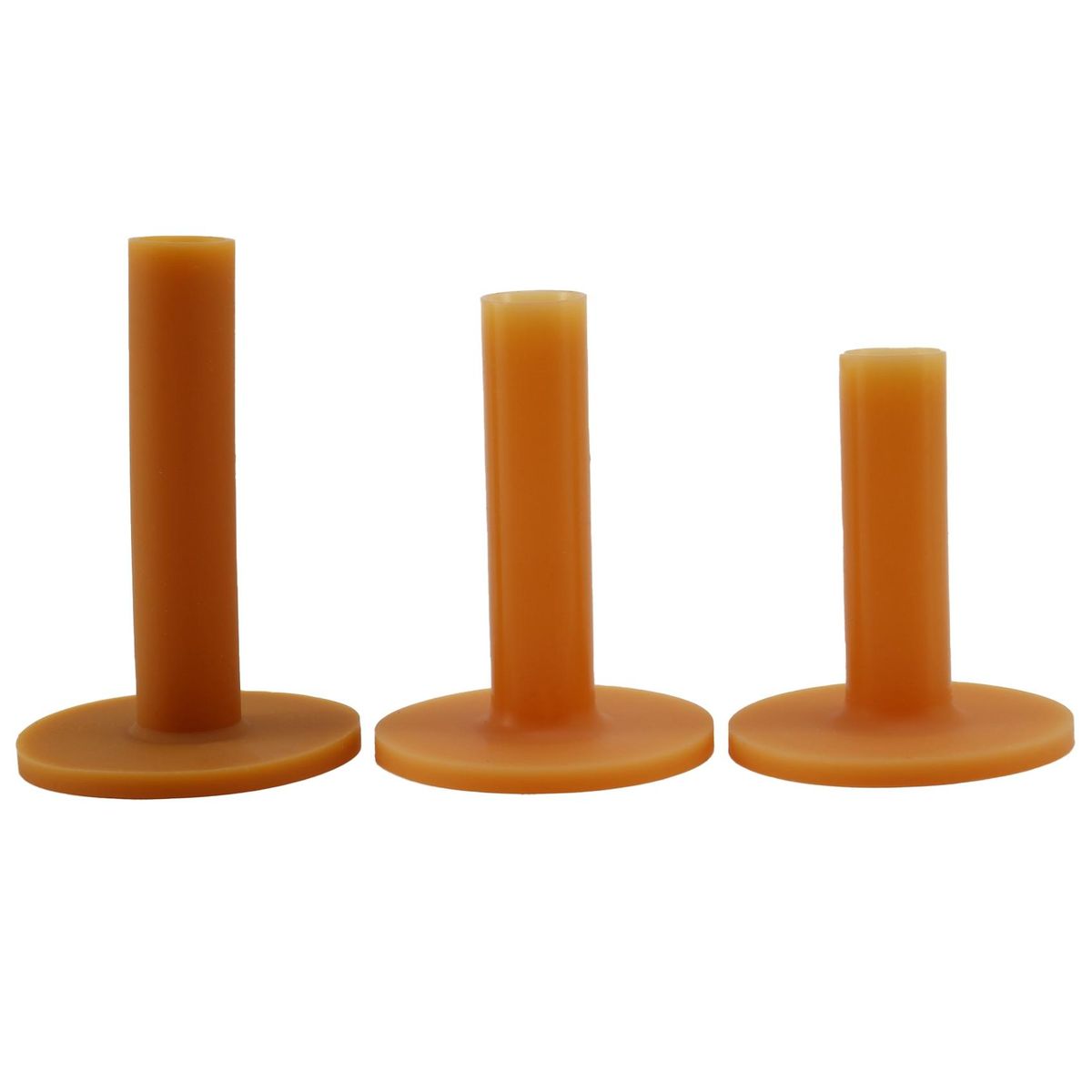 3 Piece Coffee Durable Tee Driving Range 60 70 80 mm