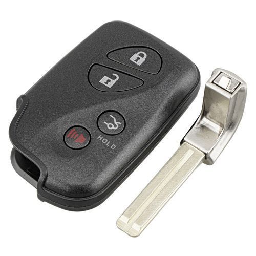 Smartkey Remote Replacement Key Case Shell 3 Buttons + Panic Lexus