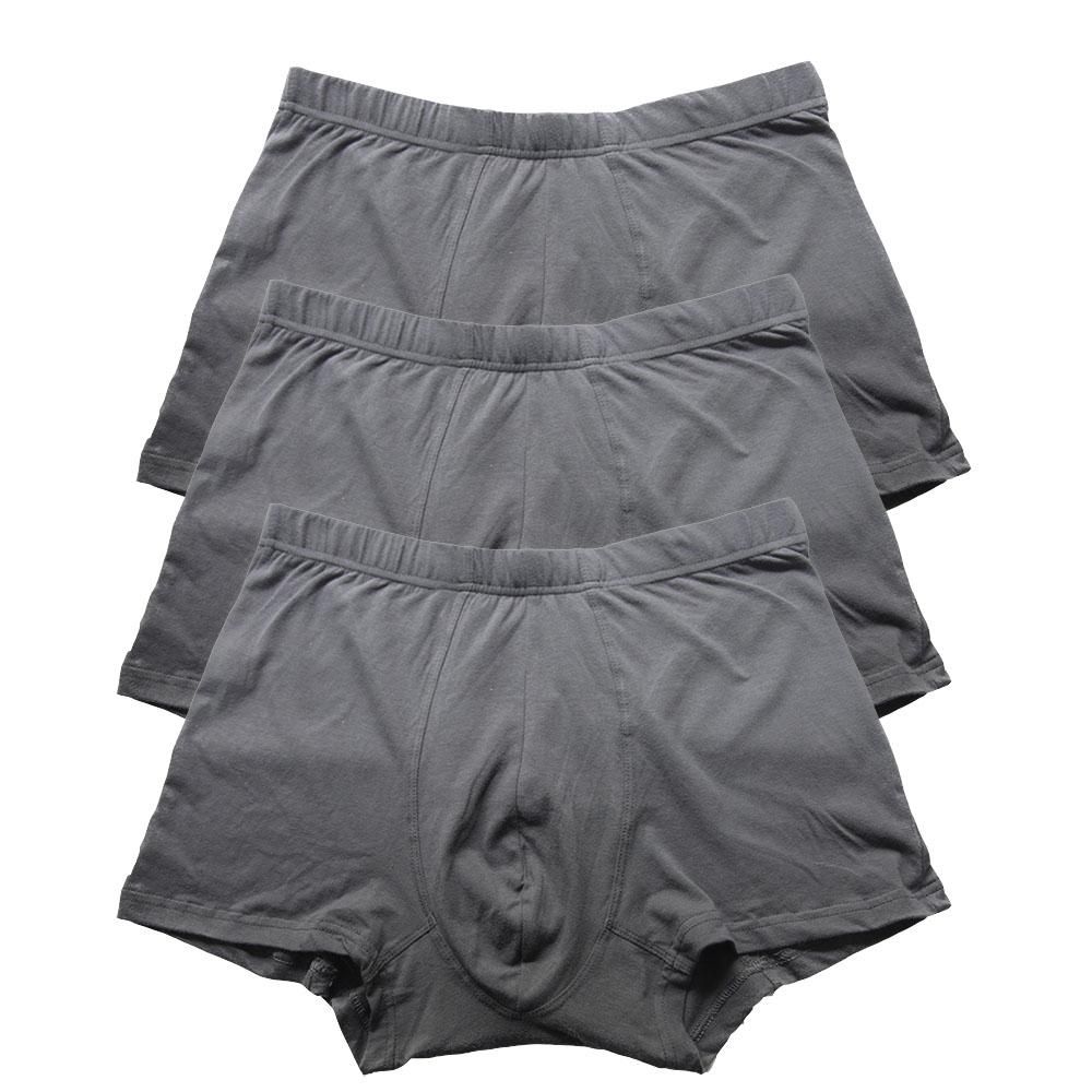 3-Pack Men's Incontinence Underwear Cotton Regular Absorbency Reusable Washable Urinary Incontinence Briefs for Prostate Surgica