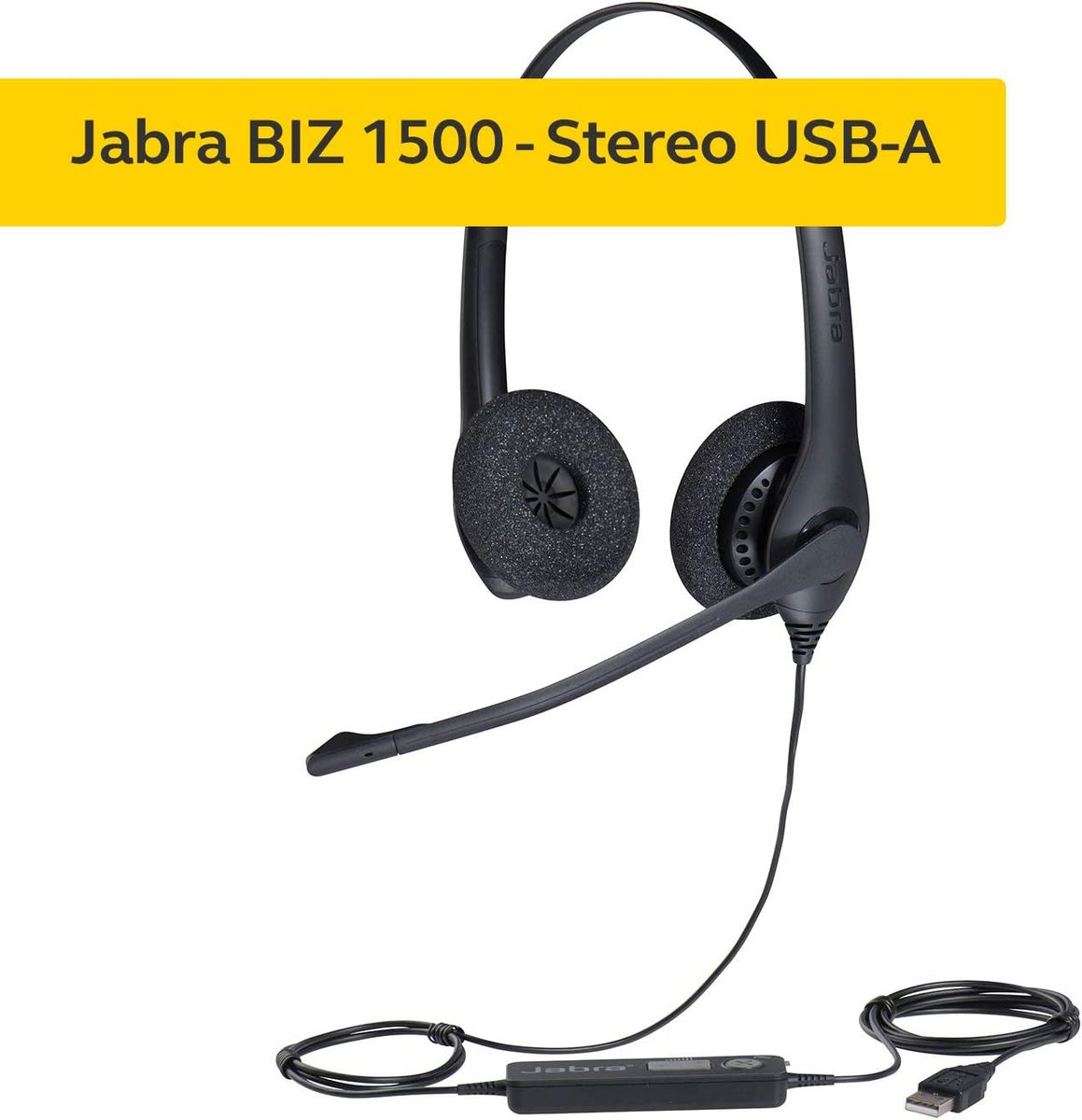 Biz 1500 USB Duo Wired Call Center Professional Headset