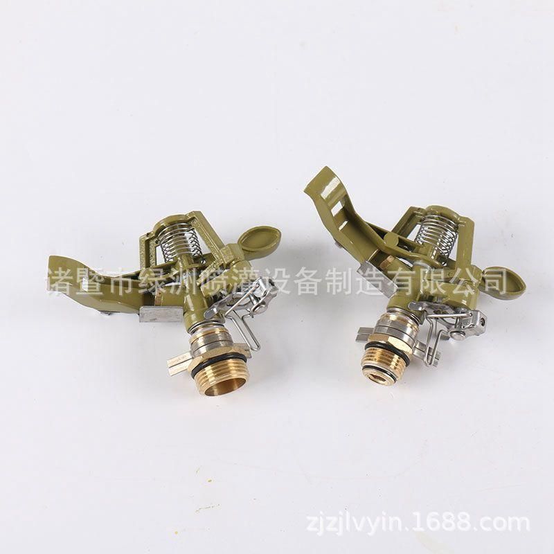 Controllable Angle Lawn Nozzle Lz6005 Zinc Alloy Rotary Adjustable Nozzle Sprinkler 1/2