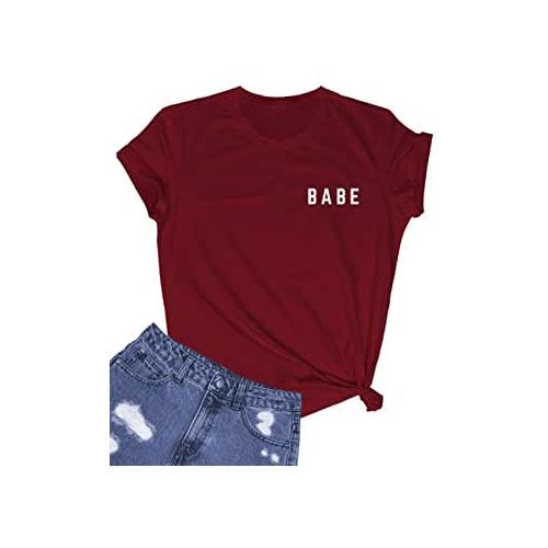 Babe Ladies Quality Roundneck Printed T-shirt