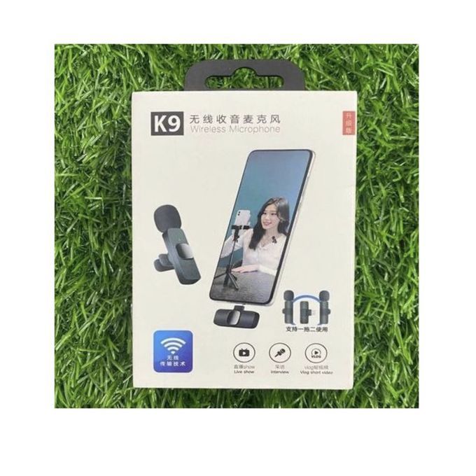 K9 Double Wireless Microphone For IPhone And Android Type-C