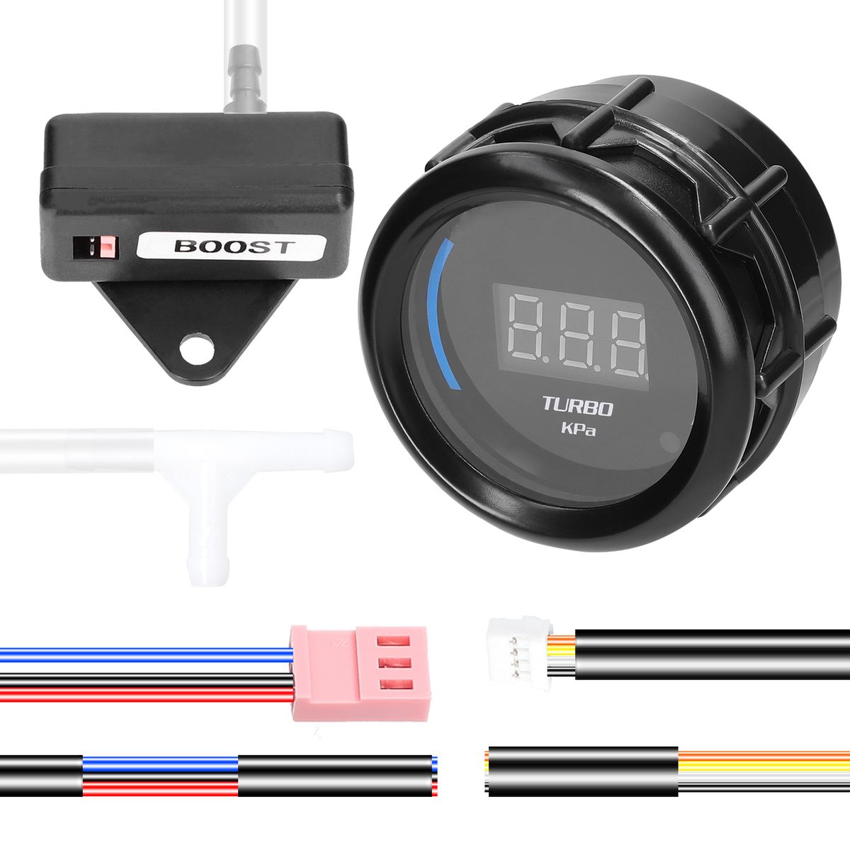 52mm Turbo Boost Gauge Car Digital Meter LED Display