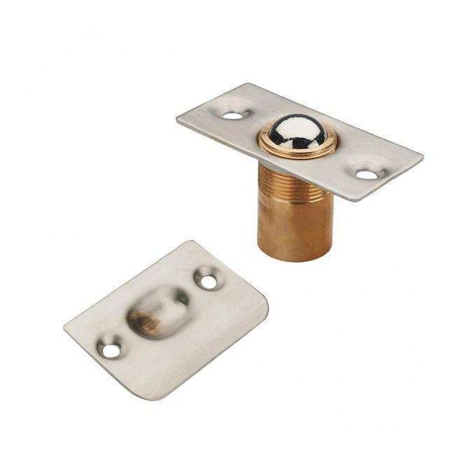 2X Adjustable Roller Ball Door Spring Catch Lock Internal Latch