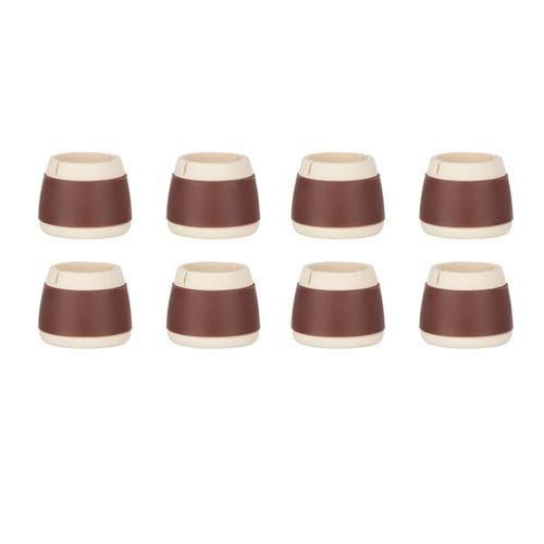8Pcs Silicone Chair Leg Caps Floor Protectors For