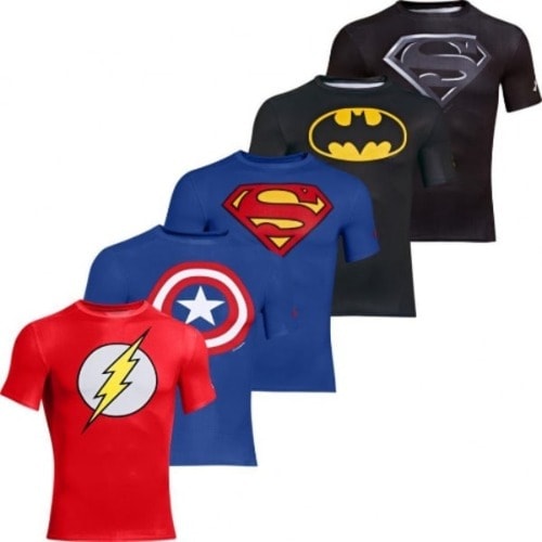 Super-hero Print Shirt -5 in 1