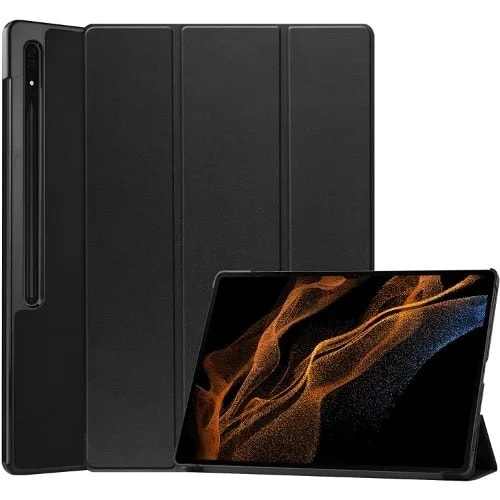 Smart Leather Flip Case Cover For Samsung Galaxy Tab S8 Ultra