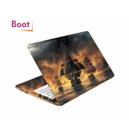 Pirate of the Caribbean Boat Laptop Skin