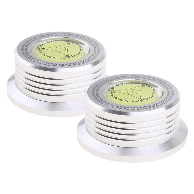 2x 3 In 1 Record Weight LP Disc Stabilizer Turntable Bubble Level