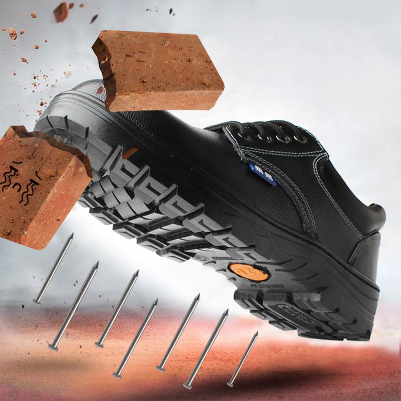 Men Work Safety Shoes Steel Toe Cap Boots Casual Boots