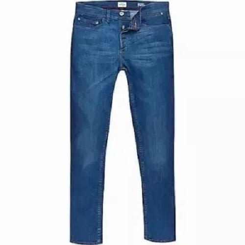 Mens' Straight Jeans - Blue