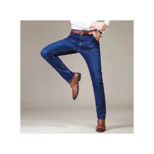 Men's Stock Regular Fit Denim Jean - Blue
