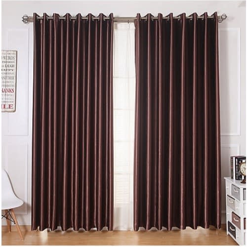 7.5ft By 7.5ft. High Quality Curtain- Brown