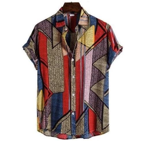 Men's Short Sleeve Vintage Shirt