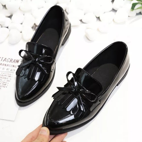 British Style Retro Tassel Loafer Shoes