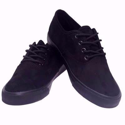 Men's Lace Up Sneakers - Black