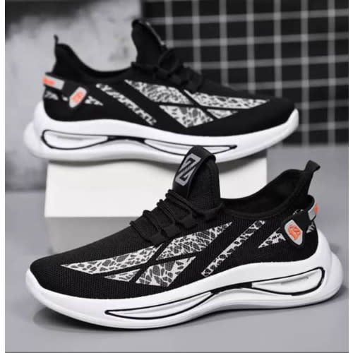 Casual Sneakers - Running Shoes -Black