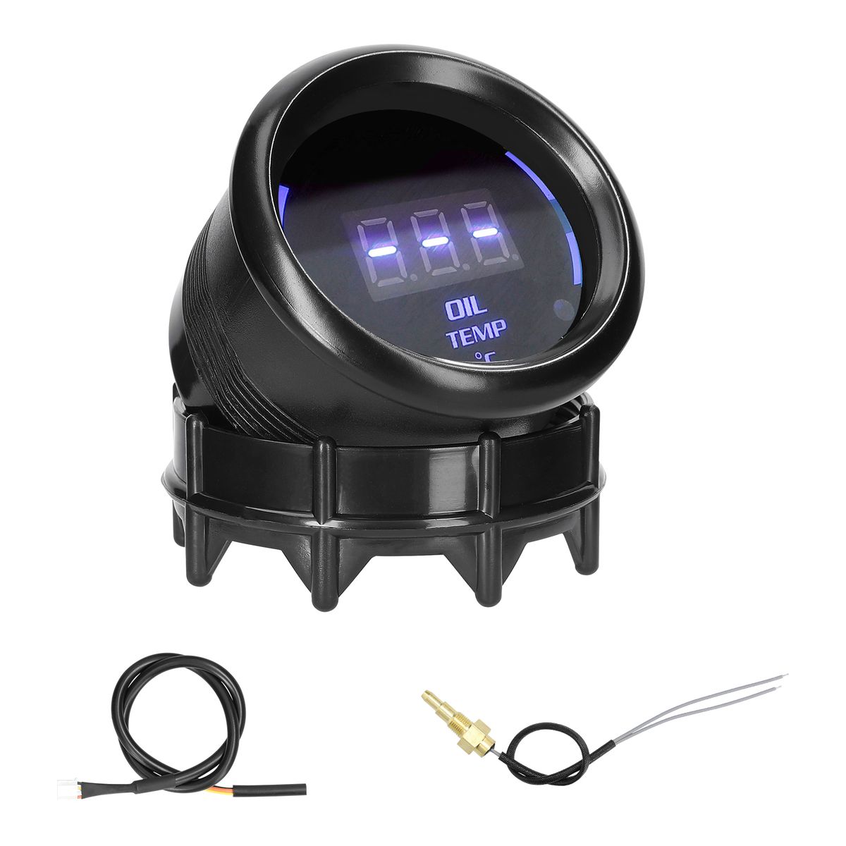 52mm Oil Temperature Gauge Car Digital Meter LED Display