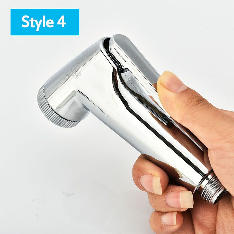 High Quality Hand Held Bidet Nozzle Multifunctional Toilet Flusher Toilet Spray Nozzle Steel Flexible Hose Shower Bidet Bidet