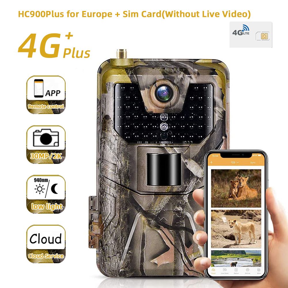 4K/2K Live Stream Broadcast APP Trail Camera Cloud Service