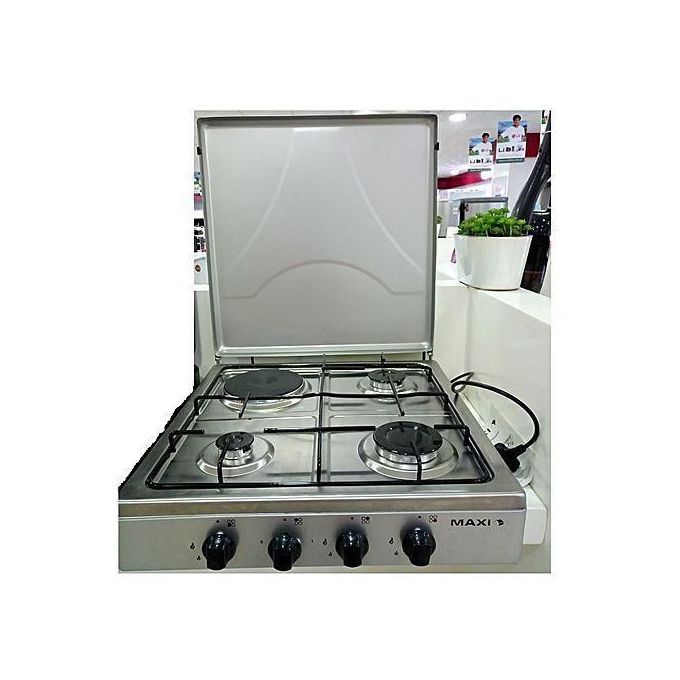 Maxi Table Top Cooker 3 Burners + 1 Electric (Maxi By LG)