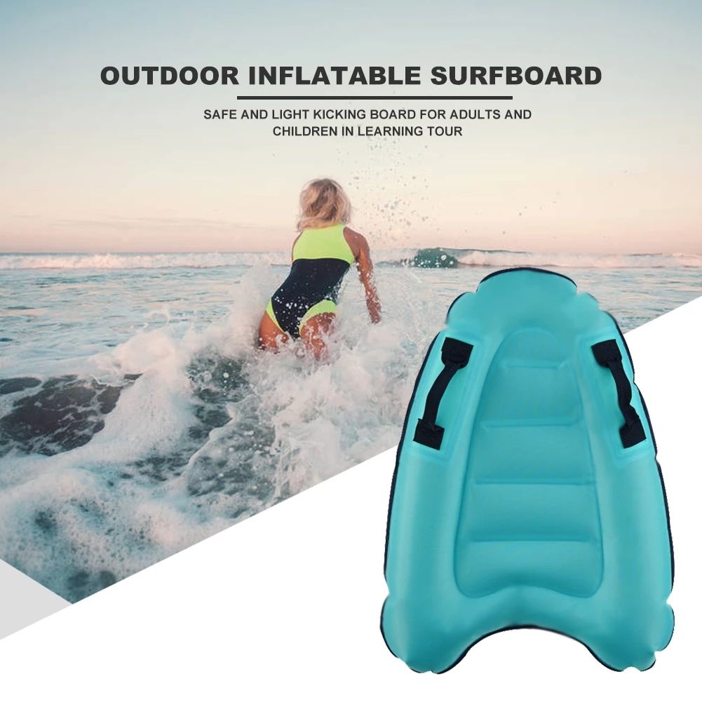 Outdoor Inflatable Surfboard Portable Swimming Wakeboard