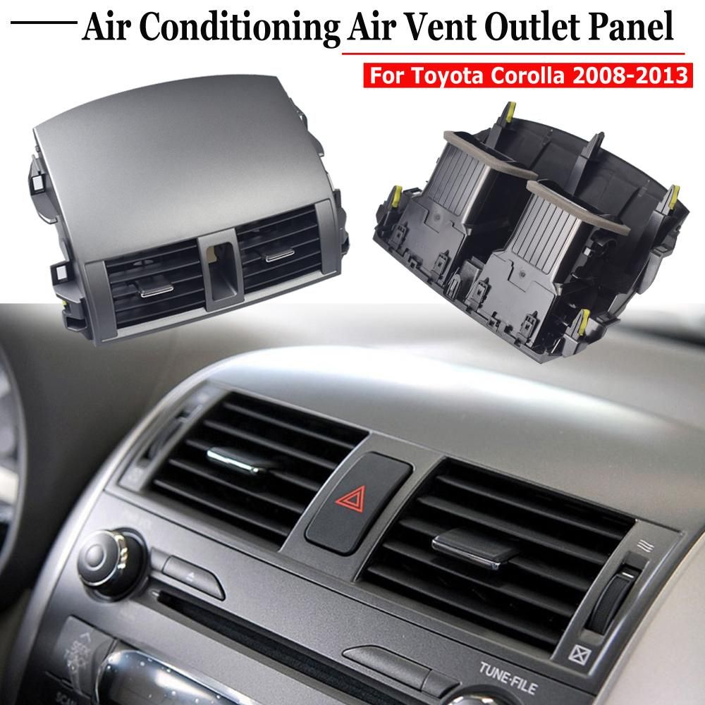 Fit For Toyota Corolla Altis 2007 2008 2009 2010 2011 2012 2013 Car A/C Air Conditioning Air Vent Outlet Panel Grille Cover