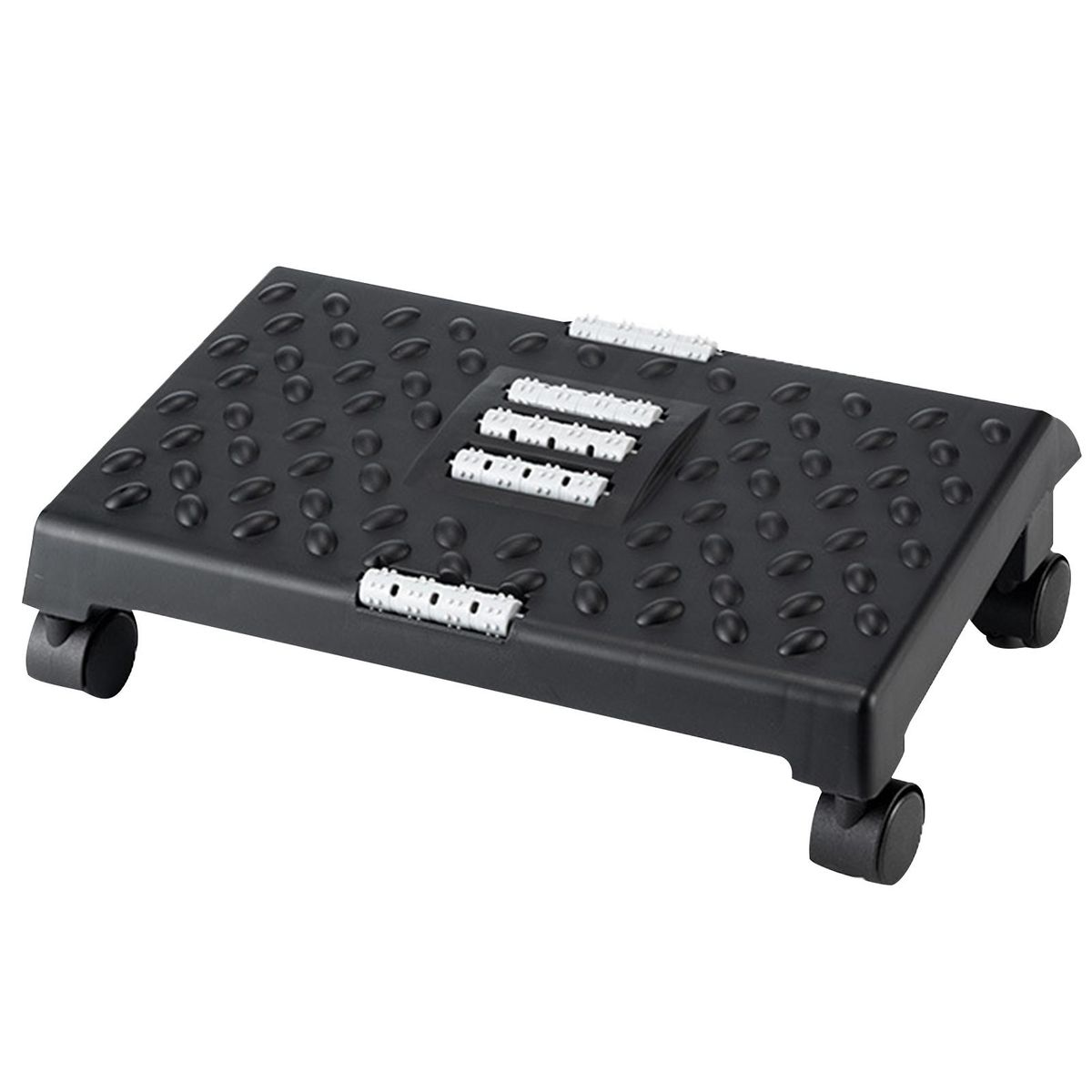 Ergonomic Footstool Rolling Relief Foot Ergonomic Massage for Kids Black