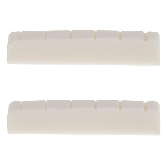 2Pcs  Buffalo Bone Nut For Les Paul LP Guitars Parts Pre-cut &