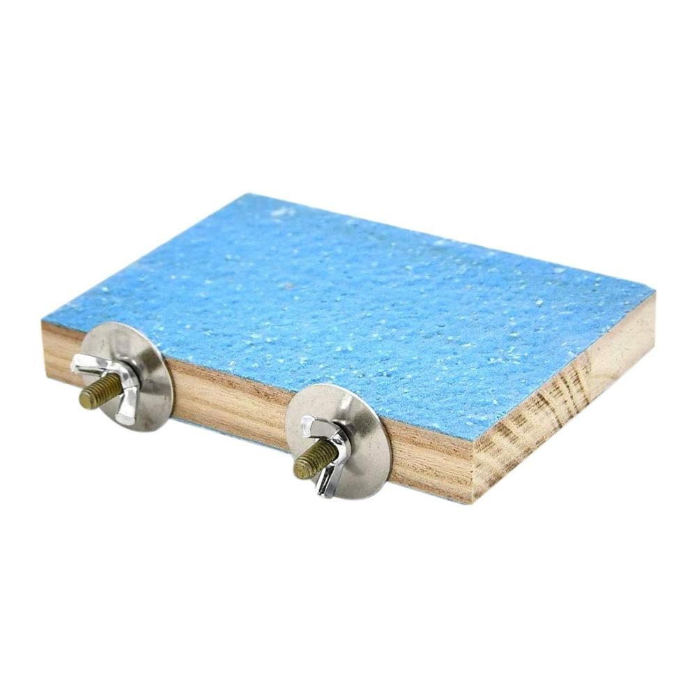 Bird Perch Stand Platform Natural Wood Playground Paws Grinding Clean for Pet Parrot Budgies Parakeet Cockatiels Conure Lovebirds Rat Mouse Cage Accessories Exercise Toys