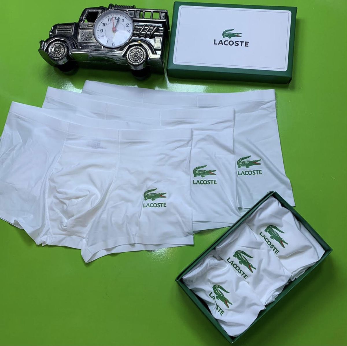 All White Men's Silk(condom) Briefs