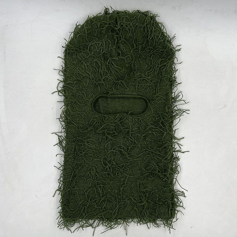 Balaclava Distressed Knitted Full Face Ski Mask Winter Windproof Neck Warmer For Men Women One XXA